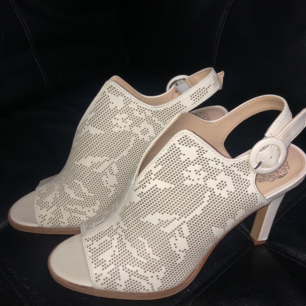 Vince Camuto leather heels